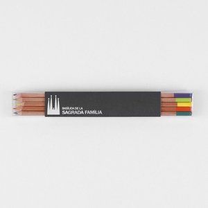 Barcelona Sagrada Familia 10 Color Pencils Set